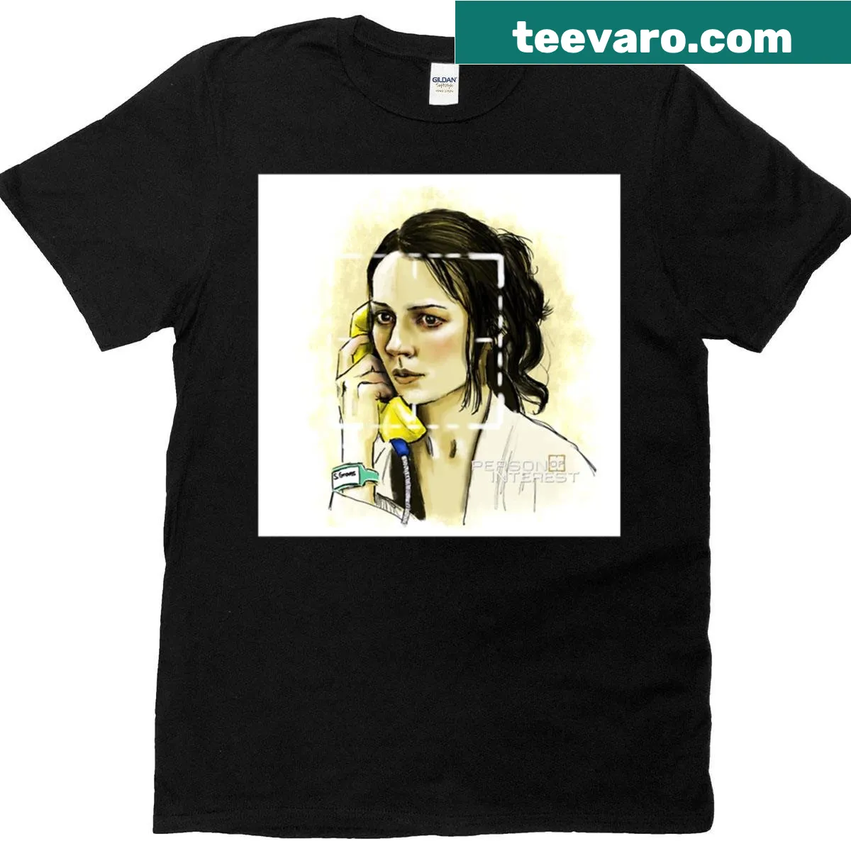 T-shirt featuring Samantha Groves with an engaging design — on a men's t-shirt
