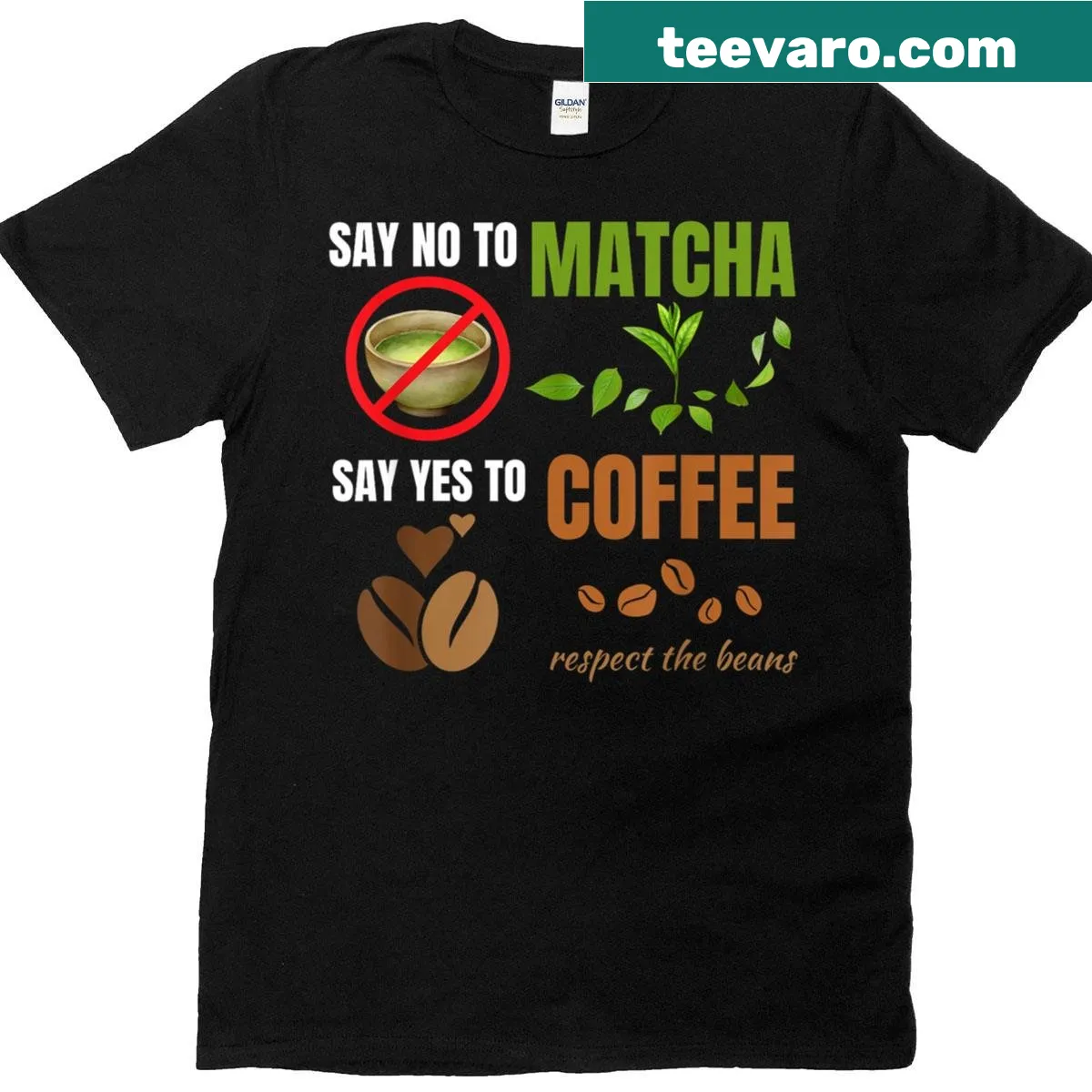 Funny coffee lover t-shirt with humorous drink preferences — on a men's t-shirt