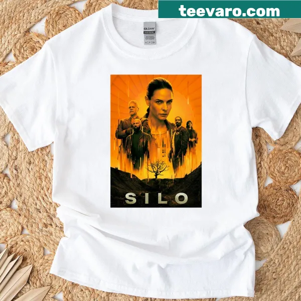 Silo TV show-themed graphic design