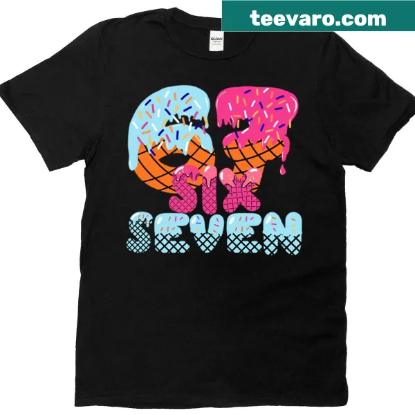 Oversized T-shirt with abstract typography for Generation Alpha