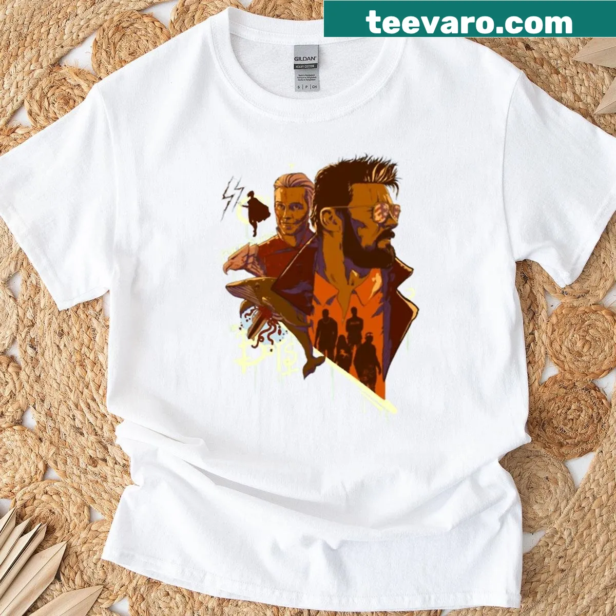 Cute graphic featuring gifts for friends on T-shirt — on a men's t-shirt
