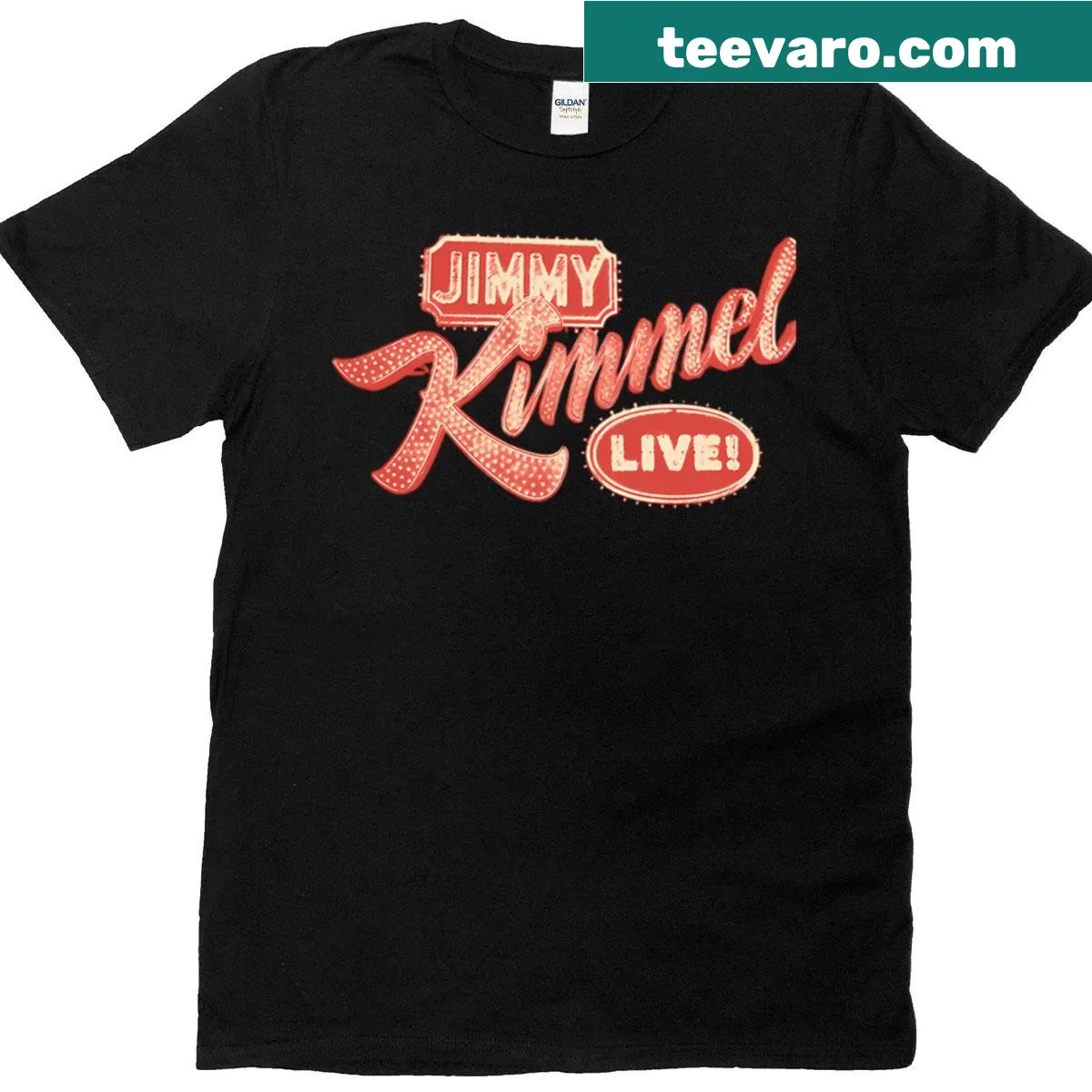 Vintage-style T-shirt celebrating comedy and talk shows. — on a men's t-shirt
