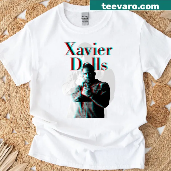3D design T-shirt featuring Xavier Dolls illustration