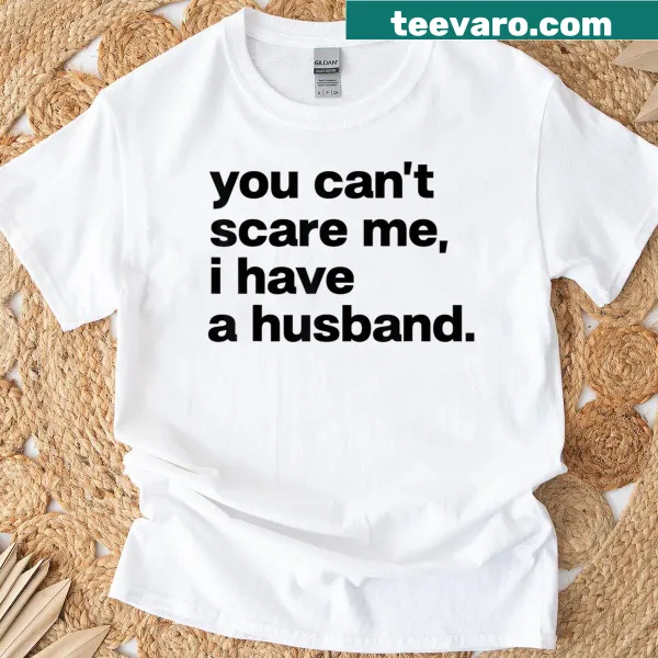 Funny shirt for wives with sarcastic quote about husbands