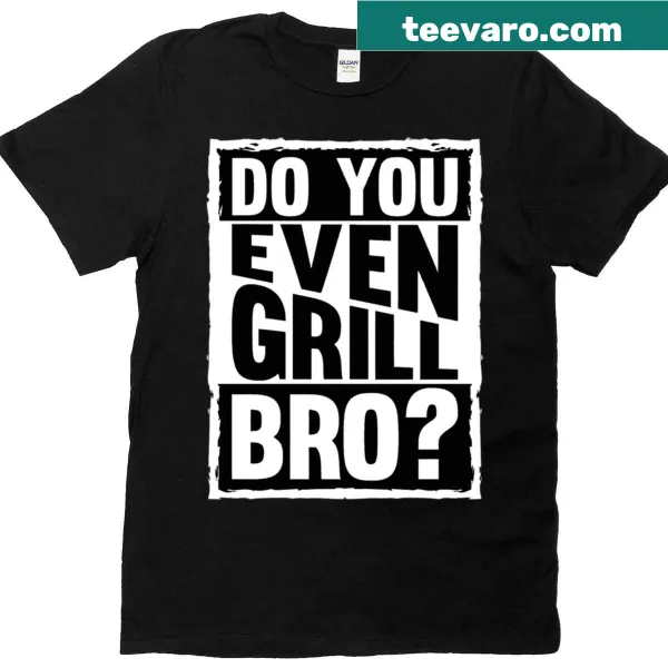 Playful oversized t-shirt with grill-themed text
