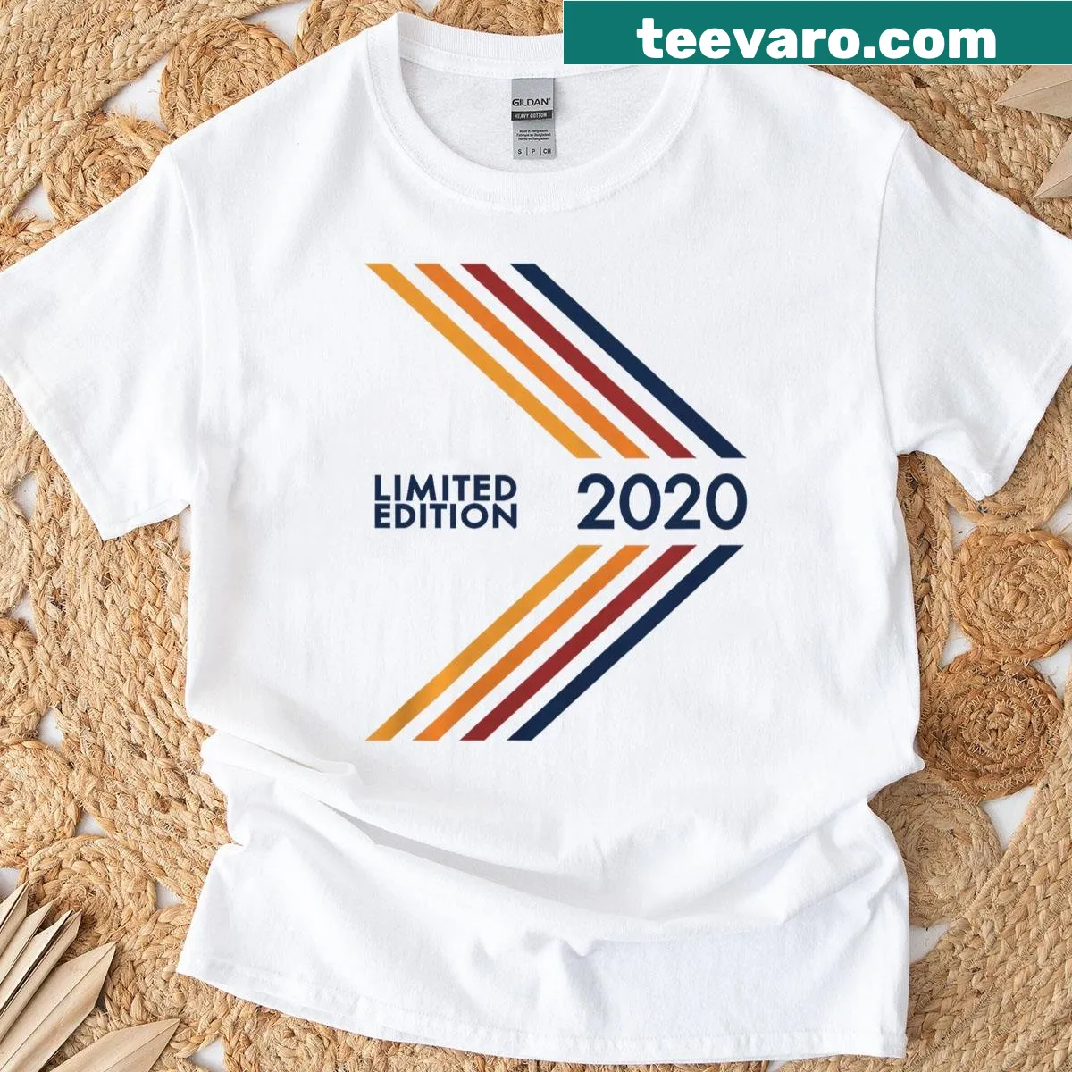 Vintage sport style birthday T-shirt for kids — on a men's t-shirt