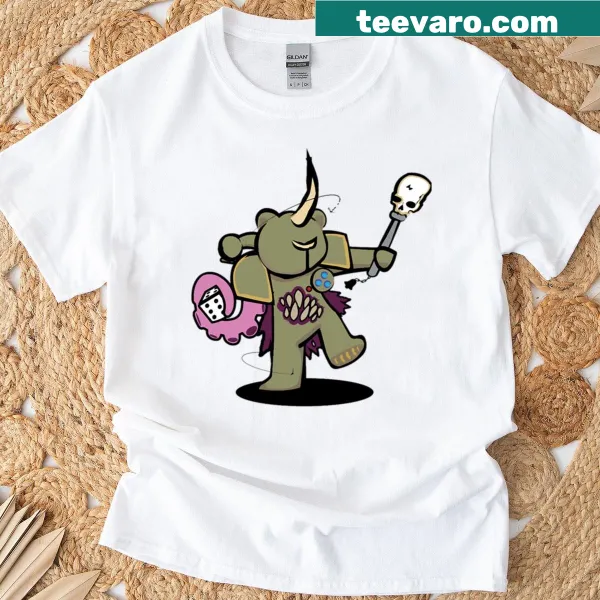 Shiny bear illustration for Bristol Vanguard T-shirt