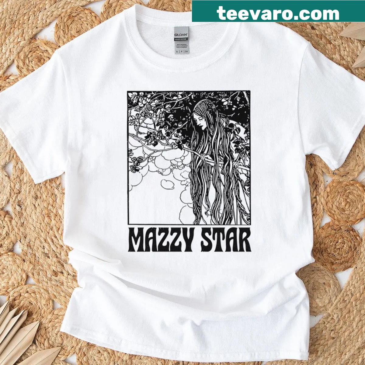 Nostalgic concert-themed T-shirt celebrating the best of 90s music. — on a men's t-shirt