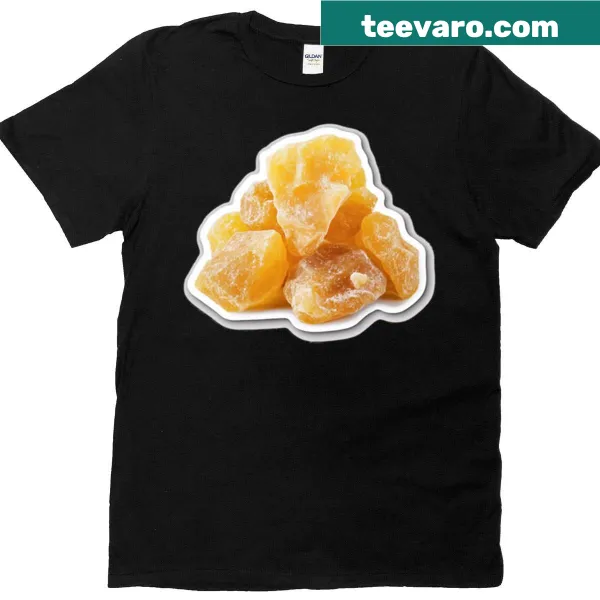 Illustrated T-shirt featuring candied ginger design