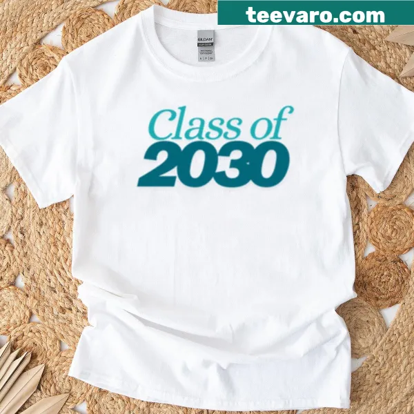 Class Of 2030 graduation T-shirt design