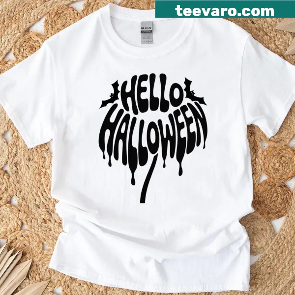 Creepy bleeding flower graphic T-shirt