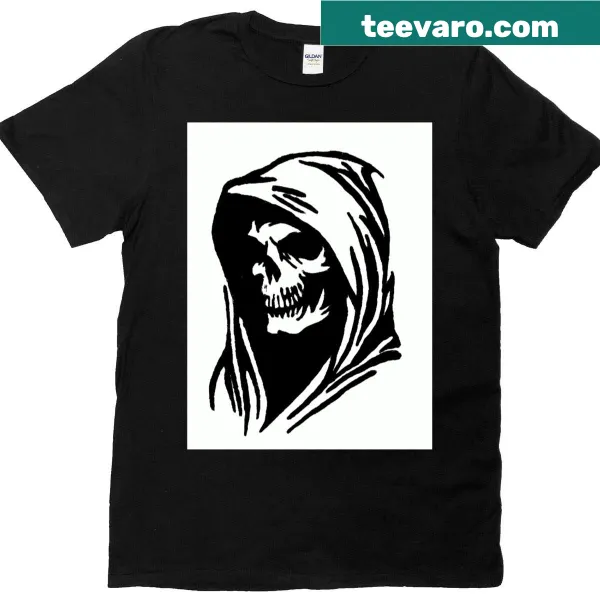 Typography design featuring 'Don't Fear The Reaper' text on T-shirt