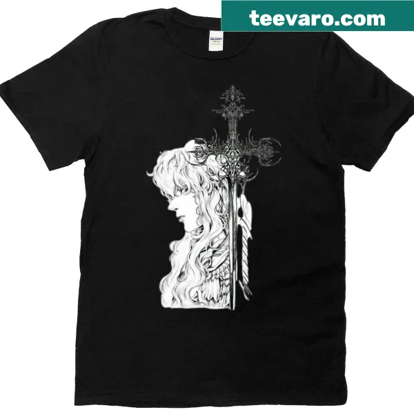 Edgy Berserke anime character T-shirt
