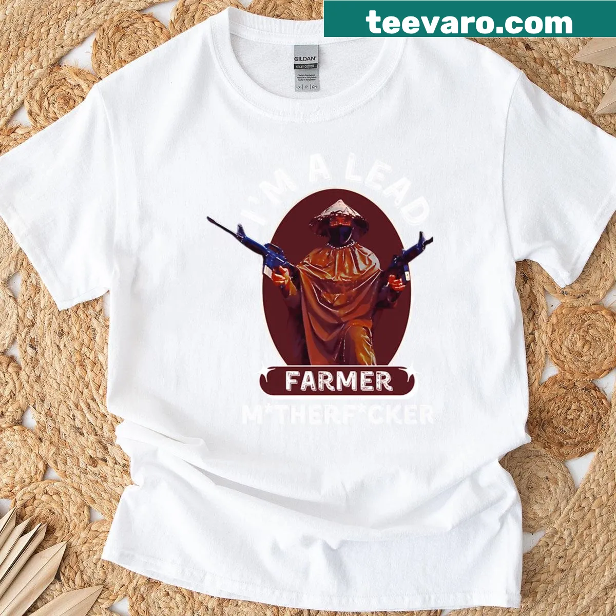 Retro T-shirt featuring vintage 80s film graphics. — on a men's t-shirt