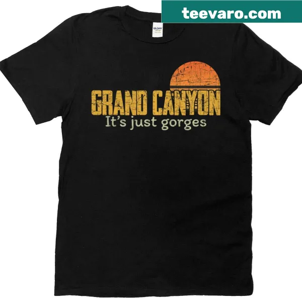 Funny Grand Canyon pun T-shirt.