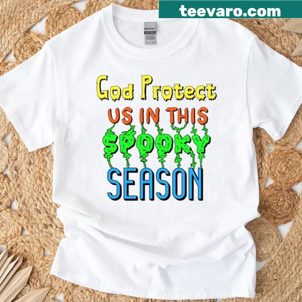 Wholesome Halloween t-shirt with protective slogan