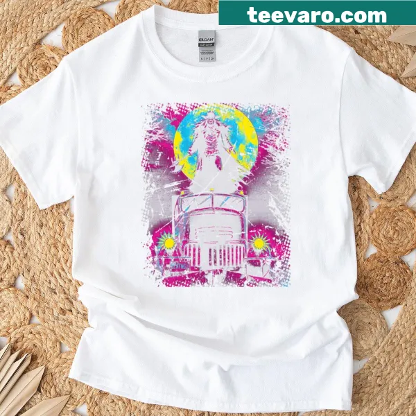 T-shirt featuring creepy eyes inspired by Jeepers Creepers.