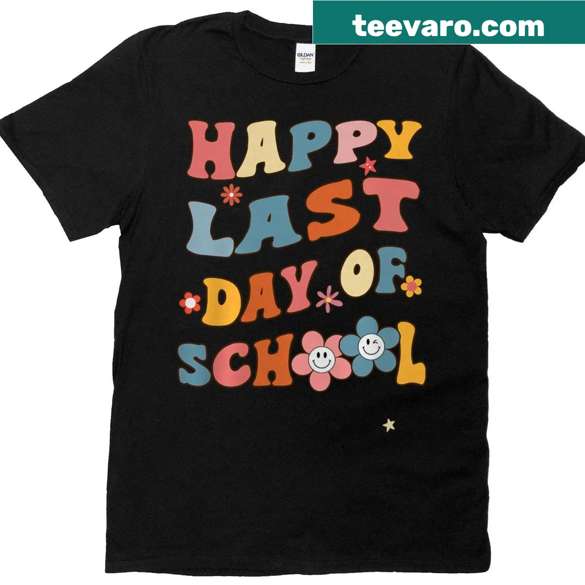 T-shirt celebrating the 'Last Days Of School' for students and teachers — on a men's t-shirt