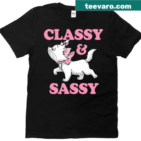 Vintage cartoon-style t-shirt featuring 90s cat humor