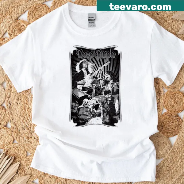 Vintage music band lyrics and graphics T-shirt