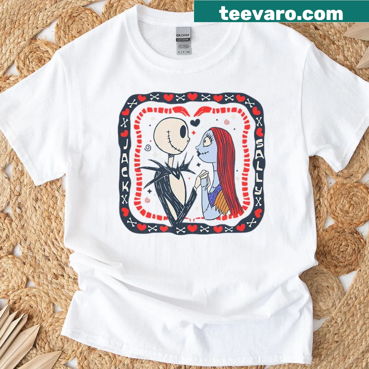 Cute cartoon Halloween character graphic on T-shirt — on a men's t-shirt