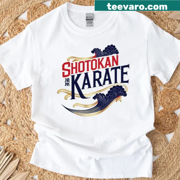Text graphic t-shirt featuring Shotokan Karate