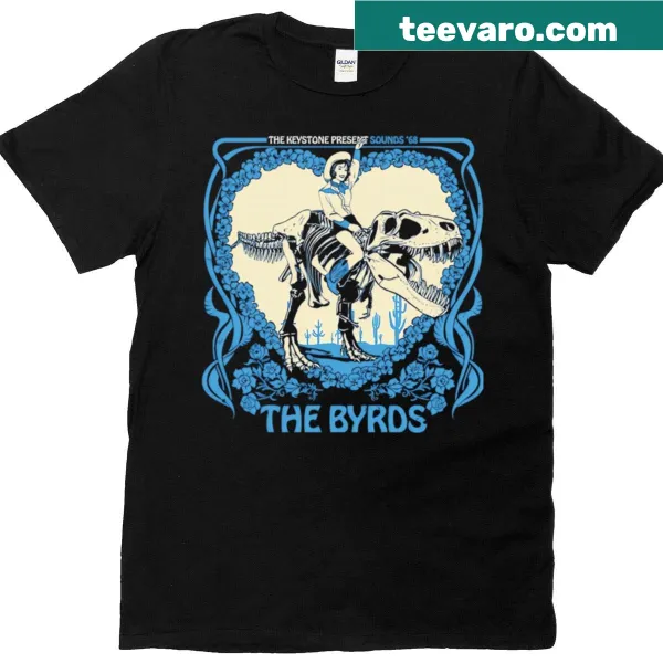 Vintage style music t-shirt with retro band lyrics and funny melody design