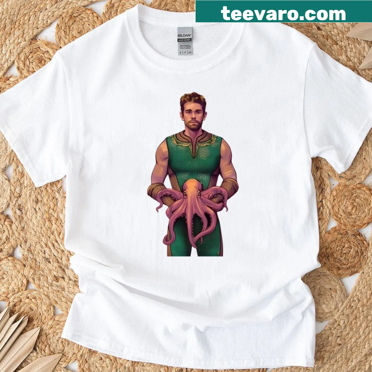 Humorous t-shirt showcasing friendship and adventure themes — on a men's t-shirt