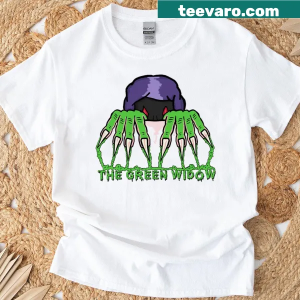 Distressed graphic t-shirt inspired by spooky folklore