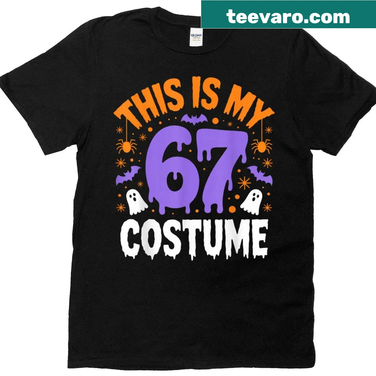 Funny Halloween costume phrase for seniors — on a men's t-shirt