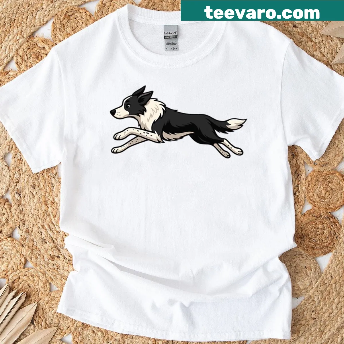 Inspirational text design about speed and agility on T-shirt — on a men's t-shirt