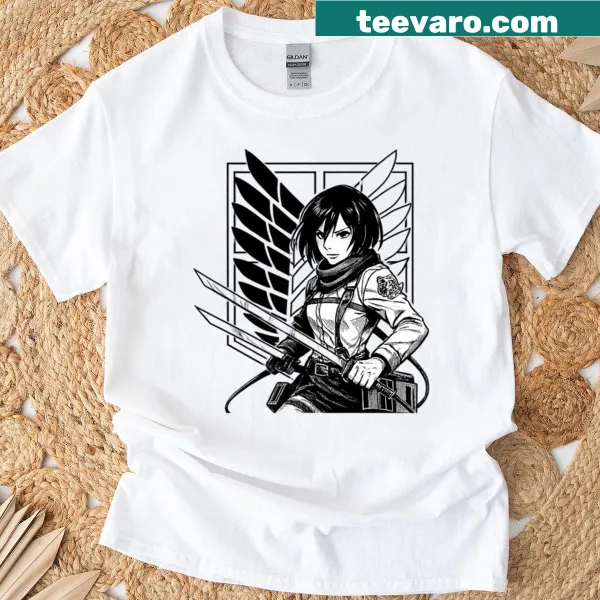 Cute chibi-style T-shirt featuring a vengeful freedom fighter