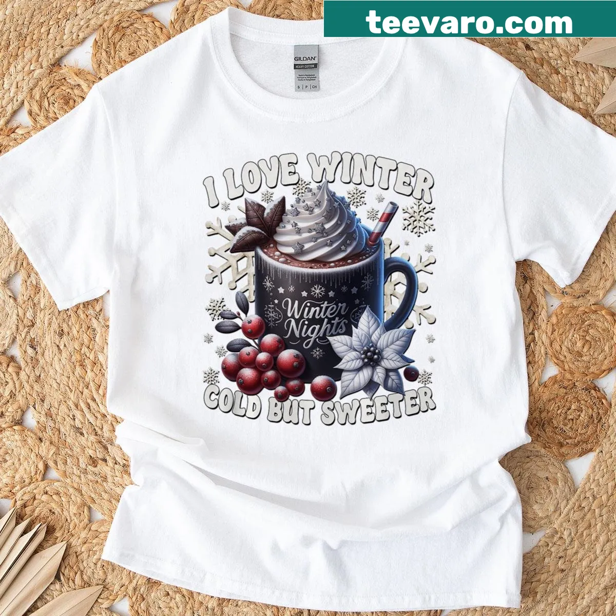 Gothic coffee graphic on tri-blend t-shirt for moms — on a men's t-shirt