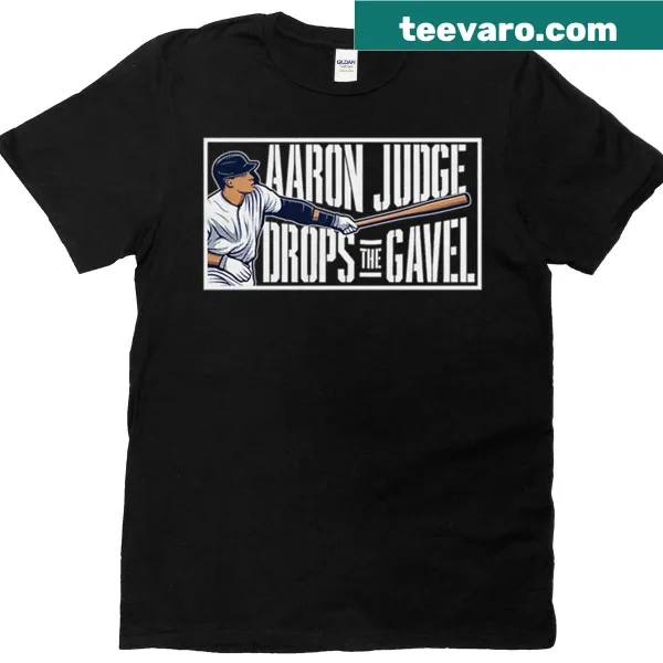 Illustrated gavel design representing a judge's authority