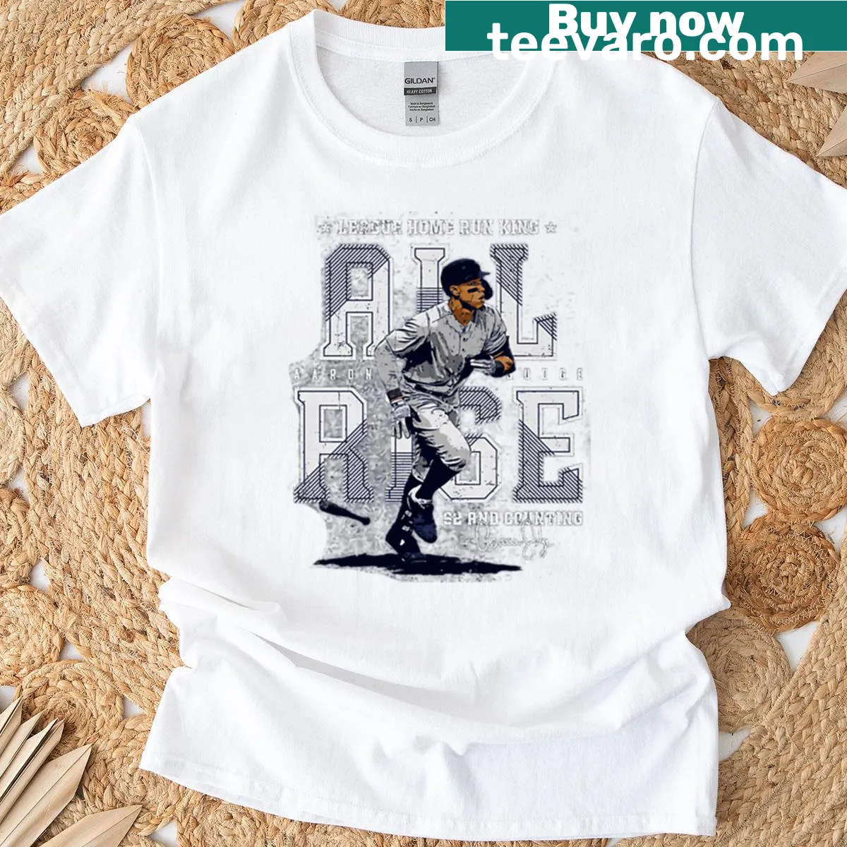 Illustrative Judge T-shirt designed for legal professionals — on a men's t-shirt