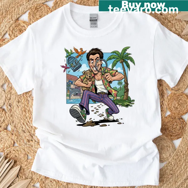 Ace Ventura Pet Detective graphic T-shirt