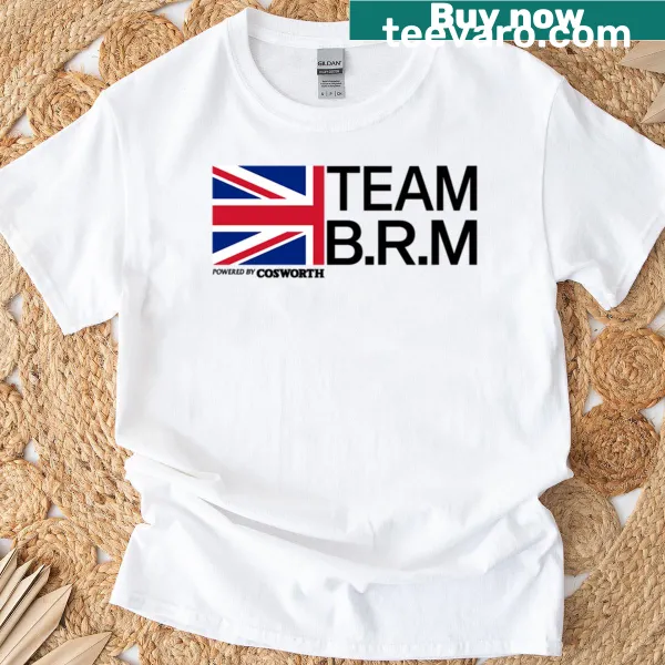 Vintage Brm F1 Team Model P201 1974 art t-shirt