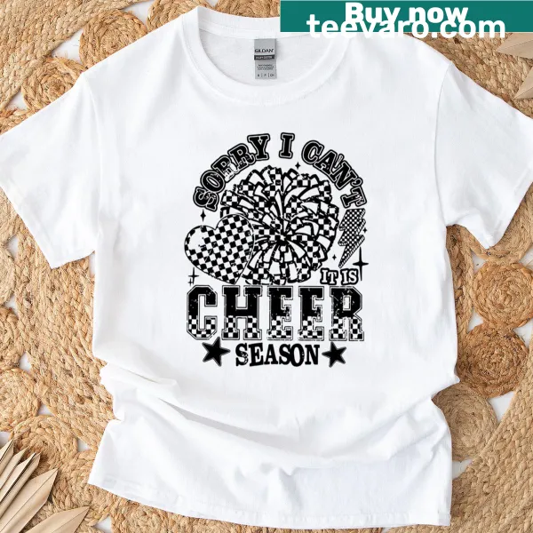 Funny cheerleading graphic on a retro T-shirt for cheerleaders.