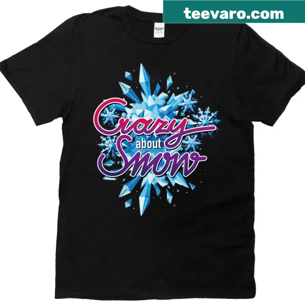 Funny graphic tee about skiing and snow enjoyment