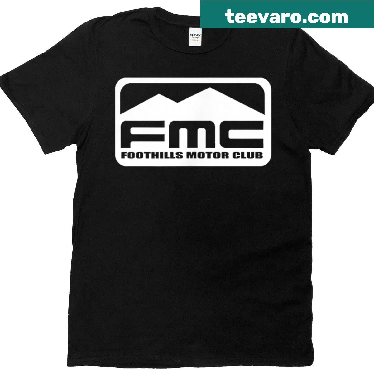 Fmc Italian 400i motorcycle illustration t-shirt — on a men's t-shirt
