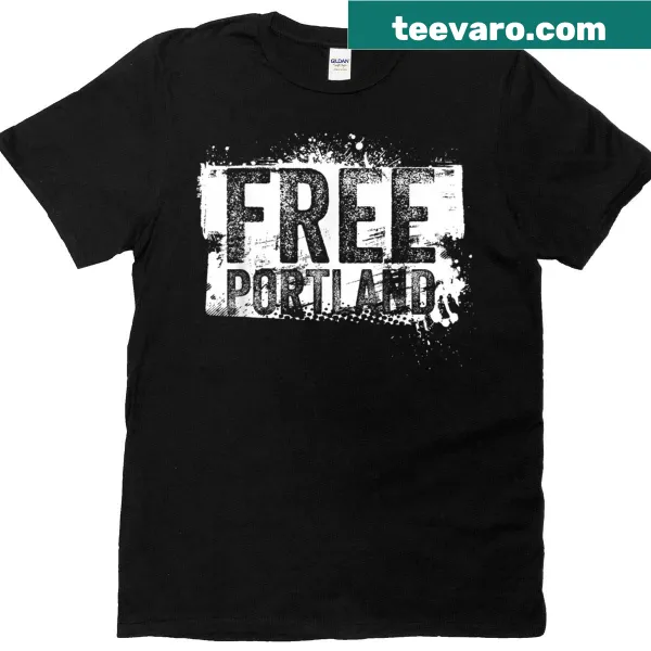 Graffiti art inspired T-shirt celebrating Portland culture