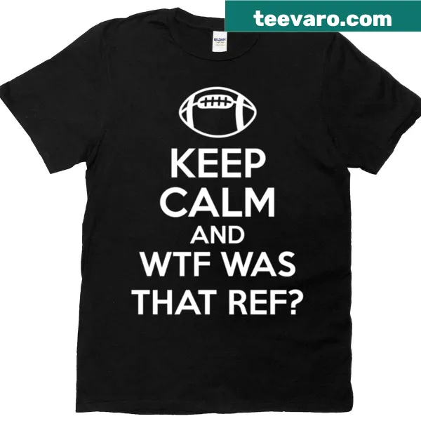 Funny game day referee quote graphic T-shirt
