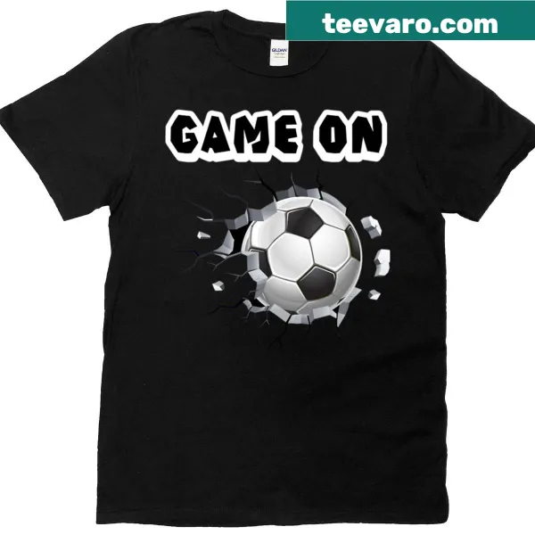 Cartoon World Cup trophy design on a T-shirt