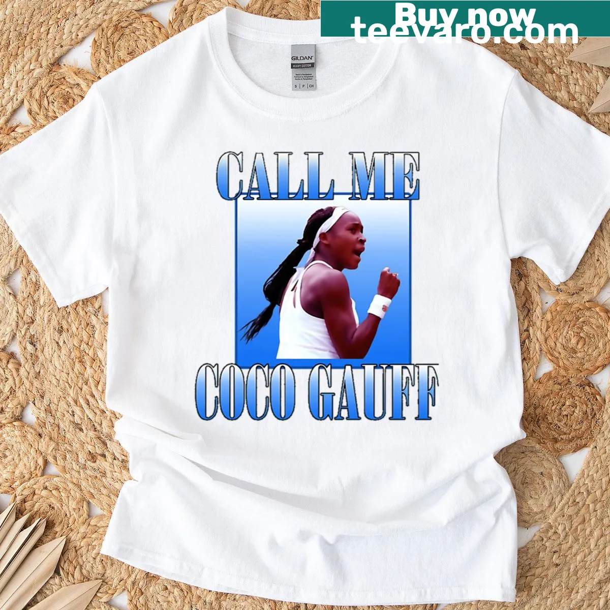 Vintage tennis-themed T-shirt celebrating girl players — on a men's t-shirt