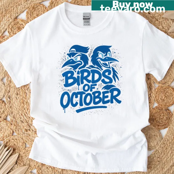 Graffiti style jays graphic on a trendy t-shirt
