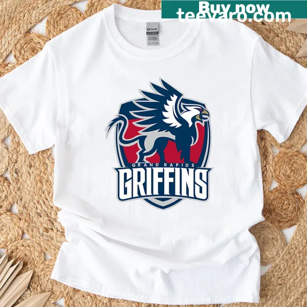 Grand Rapid Griffins hockey logo t-shirt