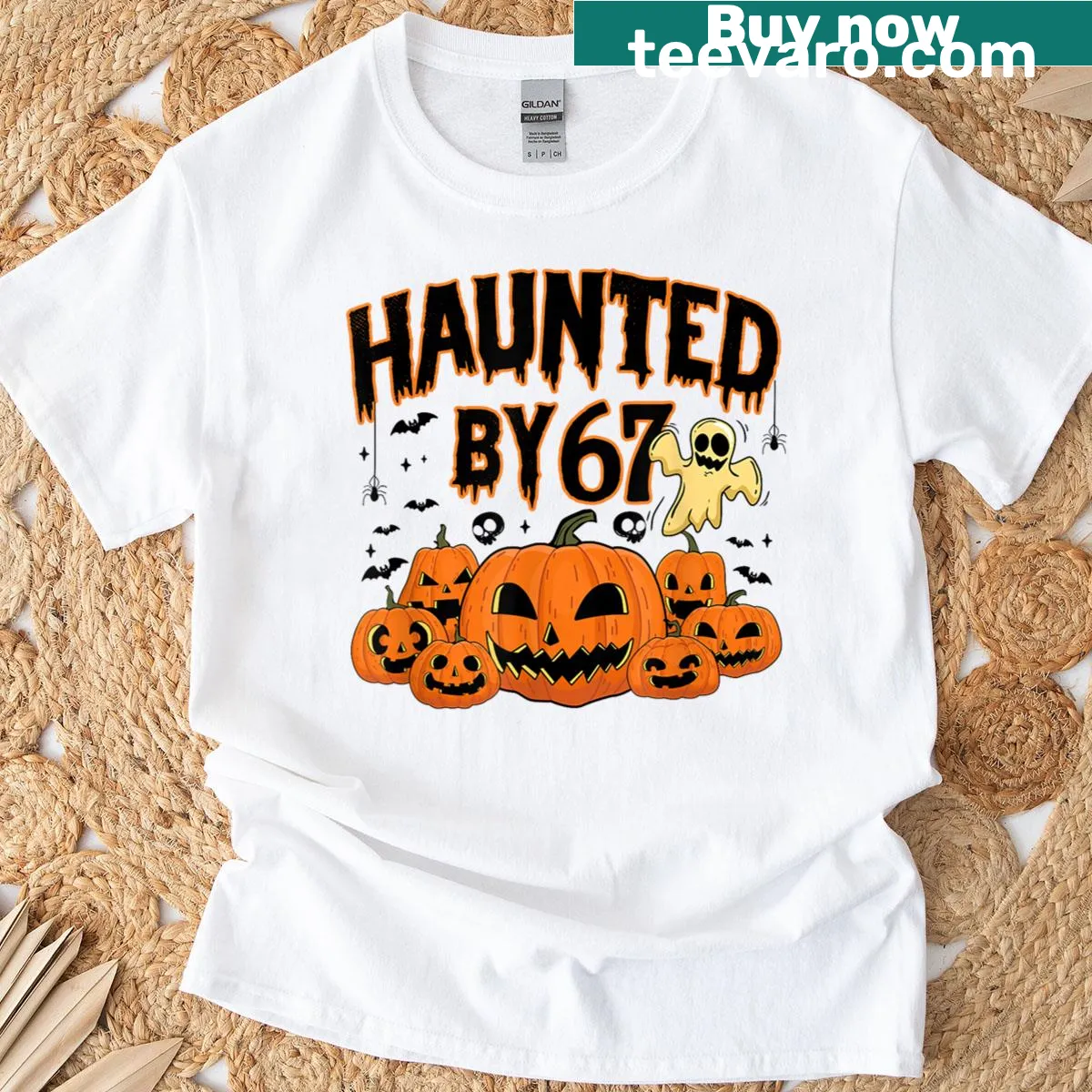 Funny Halloween Quote 67 Meme T-shirt — on a men's t-shirt