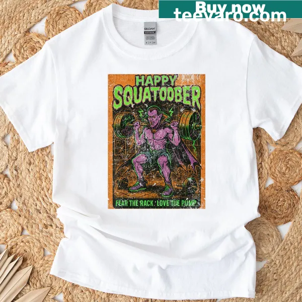 Vintage Halloween monster t-shirt for Squatober