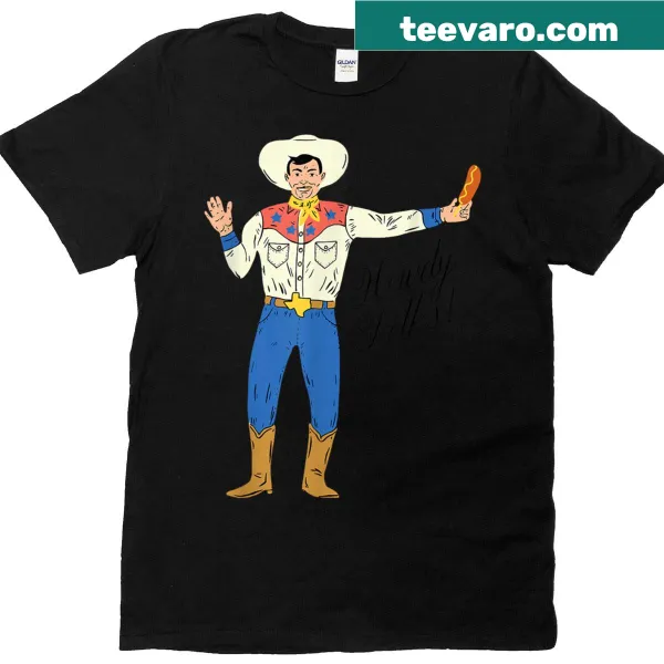 Howdy Folks Texas State Fair T-shirt with bold text