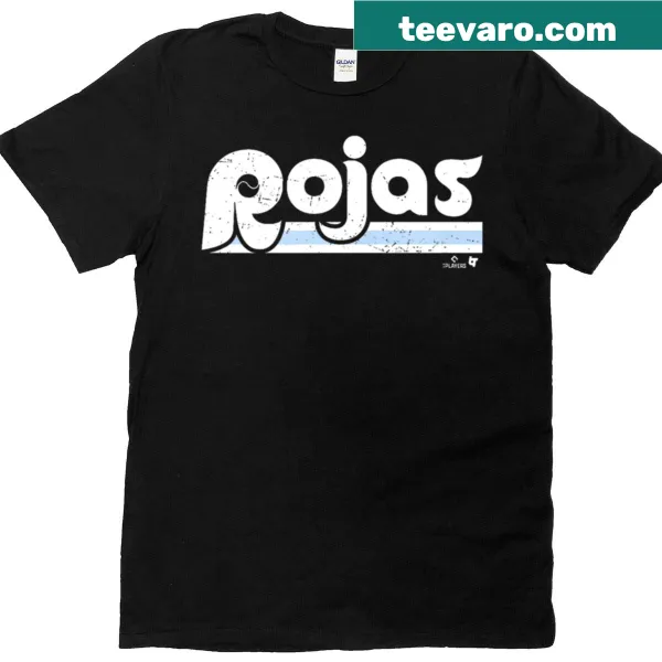 Philadelphia Baseball fan t-shirt featuring Johan Rojas design